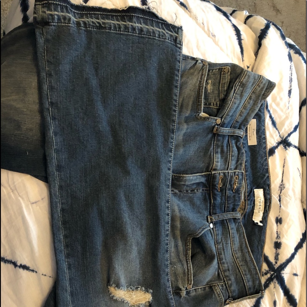 Torrid flare jeans size 16